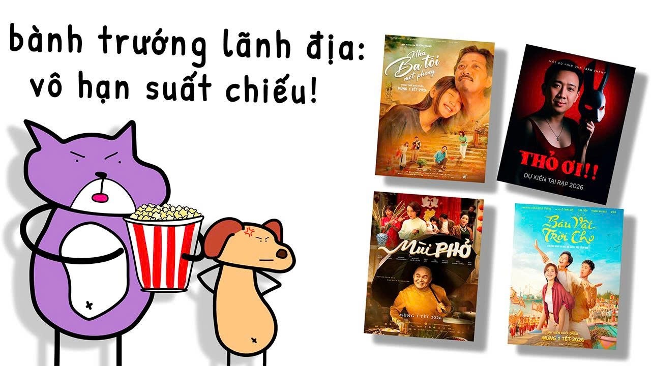 Tôi thực sự xem các phim Việt ra rạp dịp Tết 2026