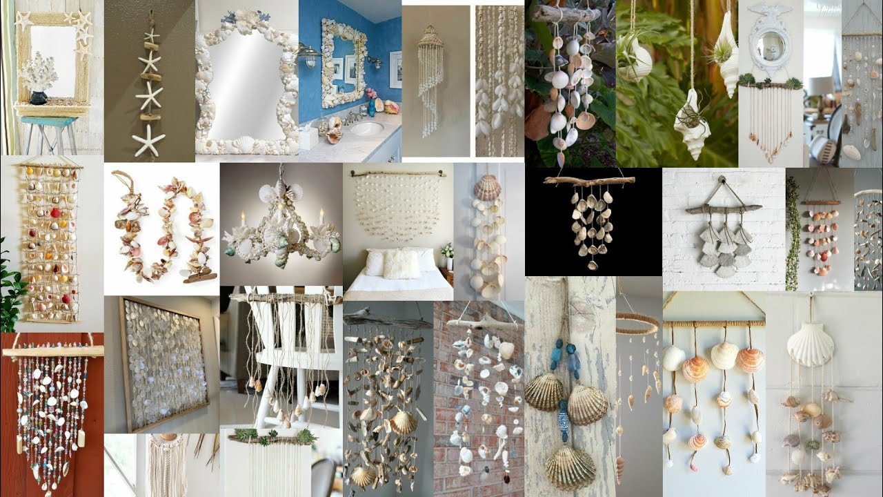 Shell hanging ideas/deco shell hanging ideas