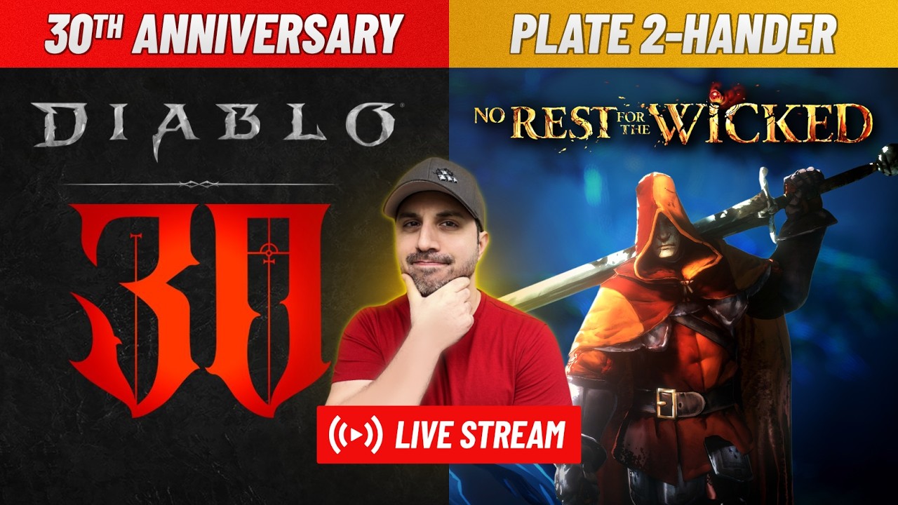 Checking Out Diablo News & Playing Wicked Plate 2-Hander! (WICKED PODCAST TOMORROW)