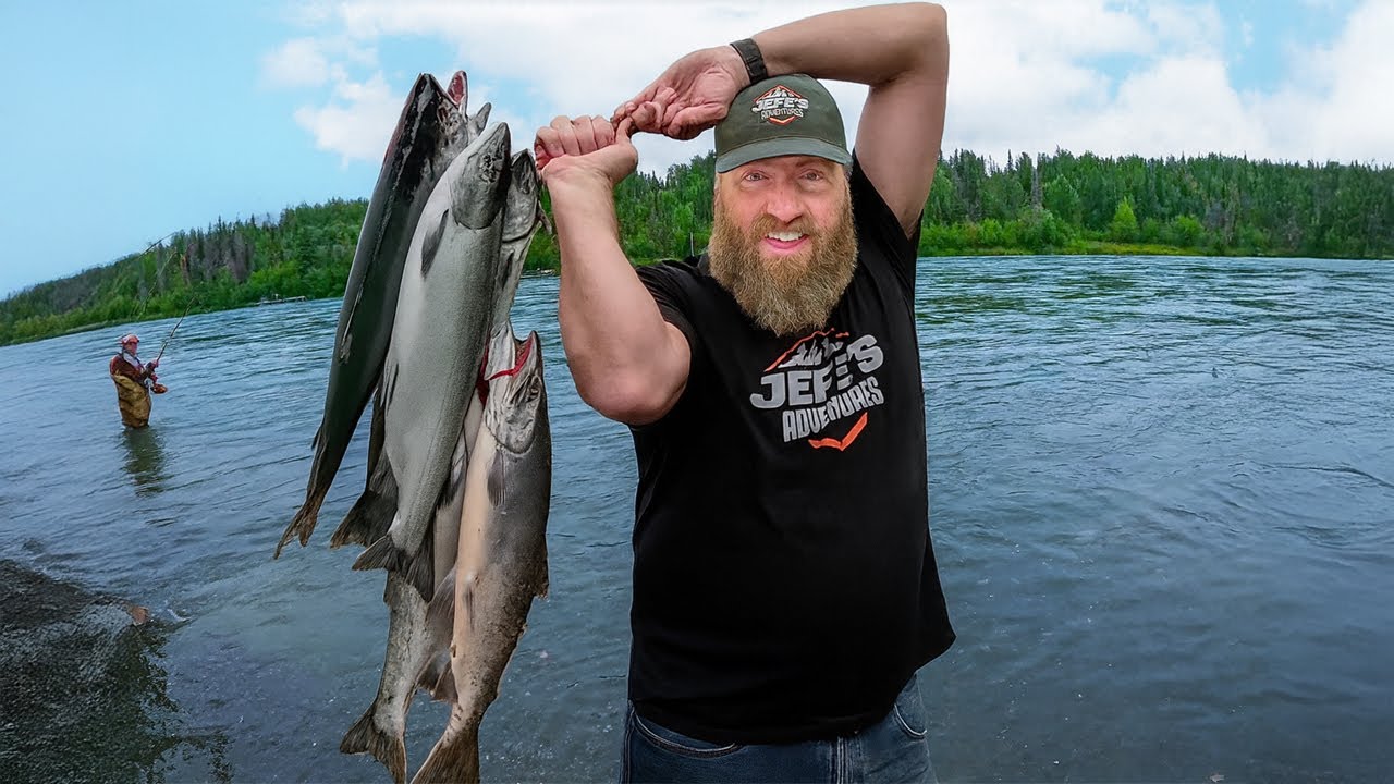 No Bait Fly Fishing Alaskan Salmon!