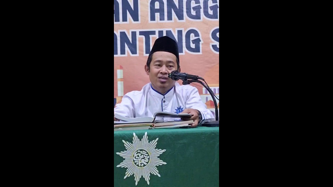 Ustadz Mujiman Di Gedung Muhammadiyah Plebengan Sidomulyo Bambanglipuro Bantul