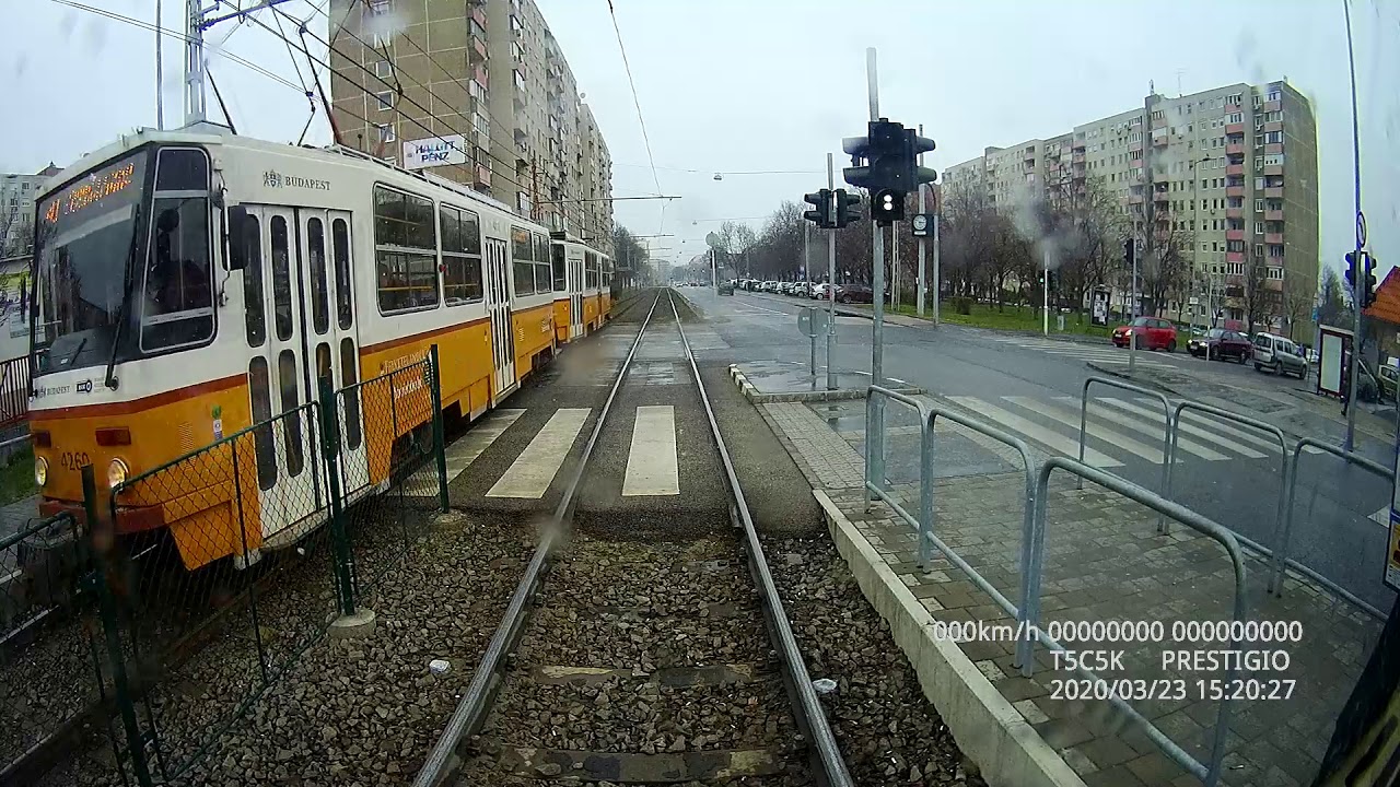 56-os villamos (Városház tér-Hűvösvölgy) / Budapest trams: Line 56