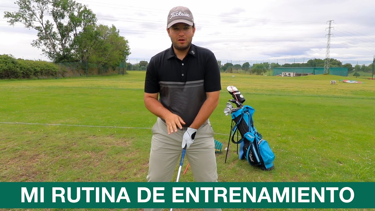 Así es un DÍA de ENTRENAMIENTO de un HANDICAP 4 | MI RUTINA de GOLF