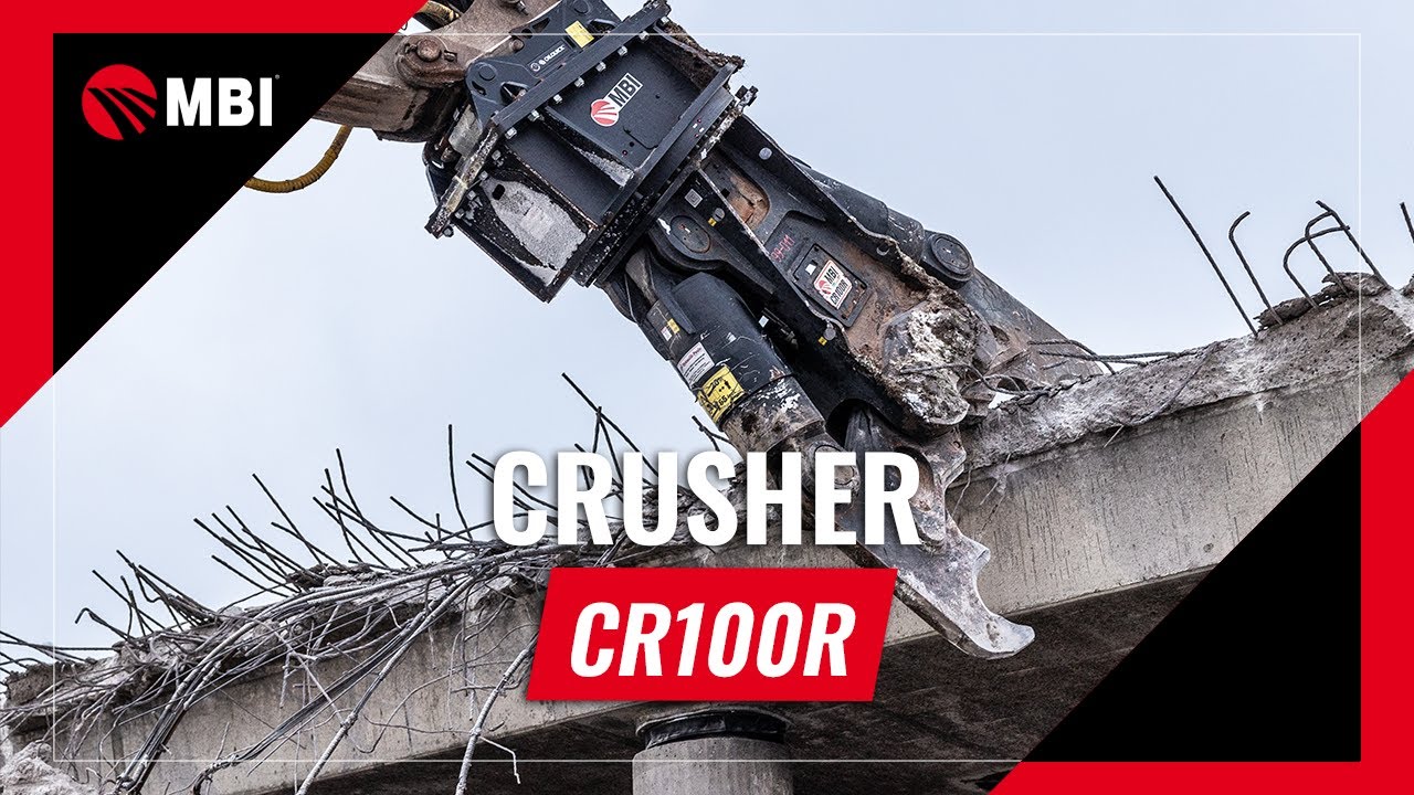 CR100R DEMOLITION CRUSHER