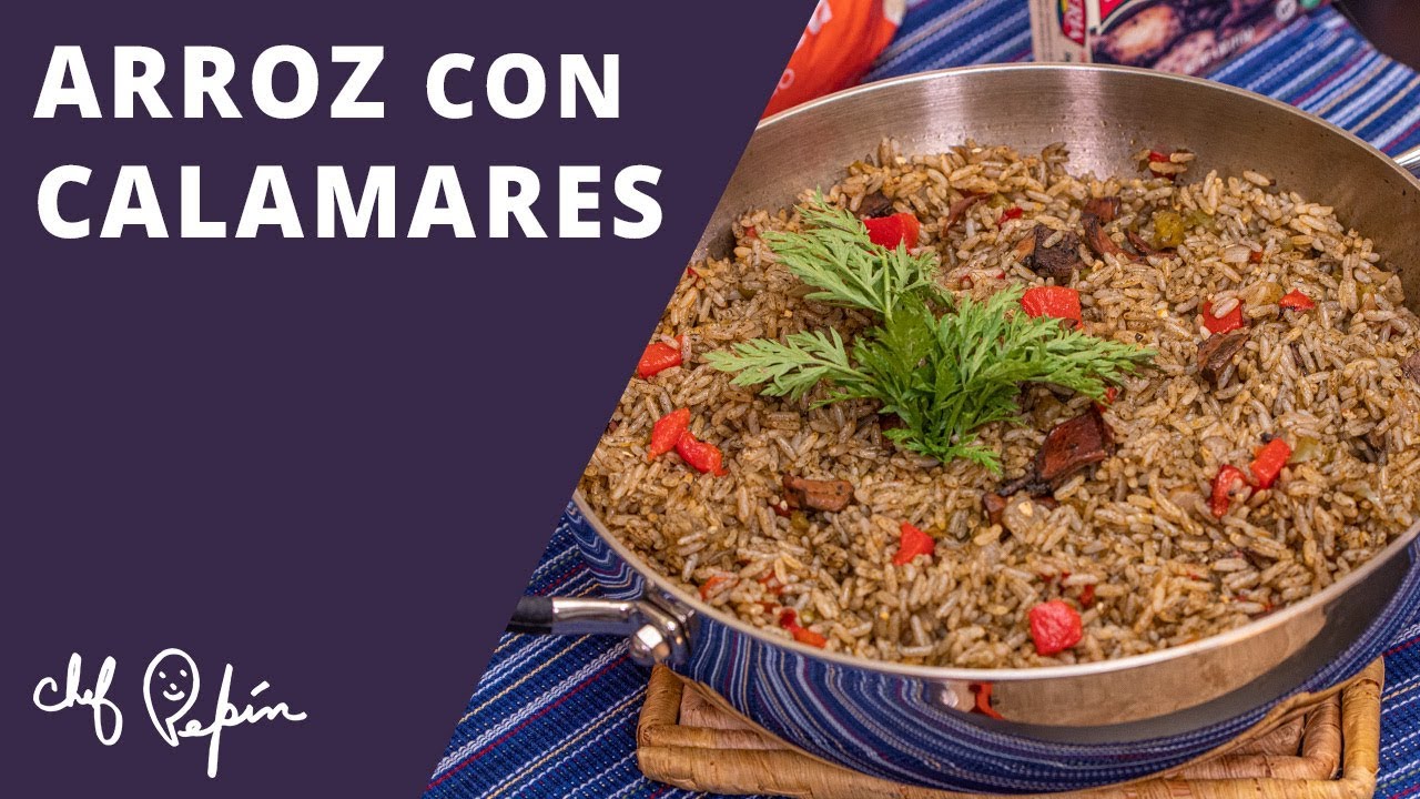 Arroz con Calamares | Chef Pepin