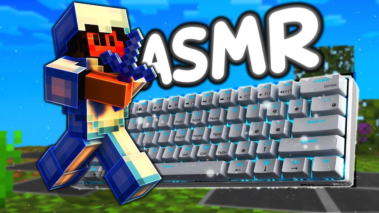 Satisfying Hive Bedwars ASMR Keyboard & Mouse Sounds