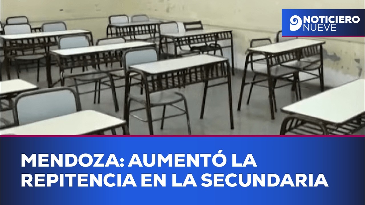 Mendoza: aumentó la repitencia en la secundaria