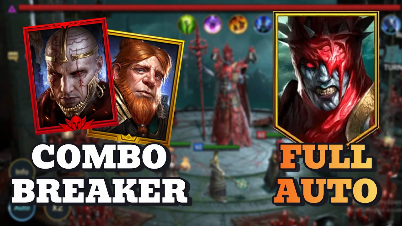 Gnut & Embrys Destroy Amius Hard Mode - Raid Shadow Legends