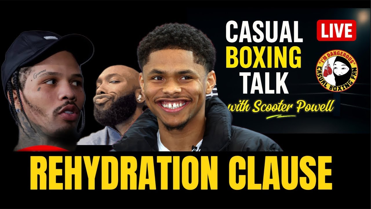 Shakur Stevenson Calls Out Tank Davis… Then Admits He’d Use Rehydration Clauses Too?!