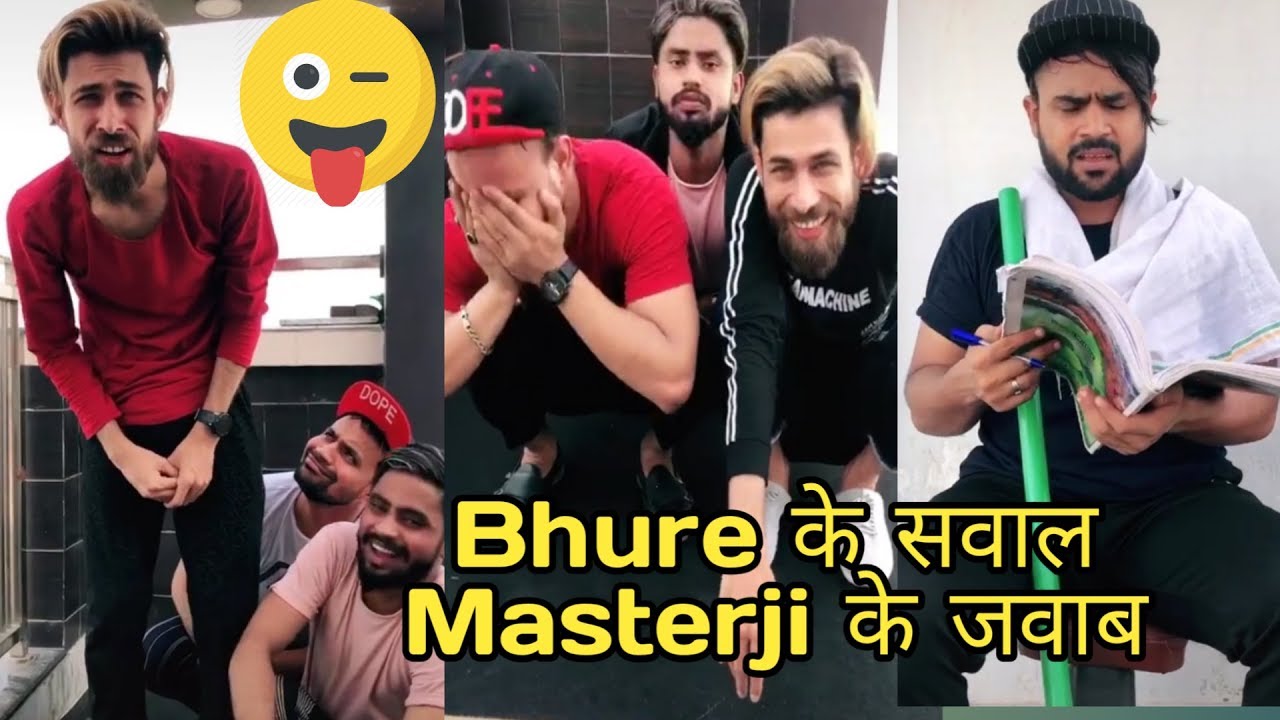 Bhura vs Masterji TikTok Comdey || Team Zaibu Team 07 and More