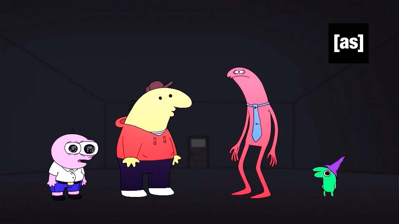 Un viaje para Pim y Charlie le aclara su molestia a Allan | Smiling Friends | Adult Swim LA