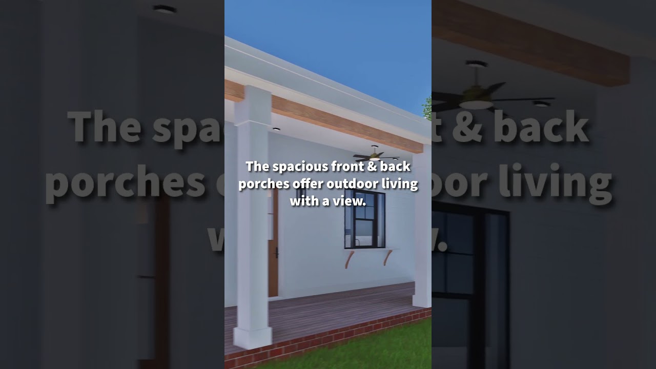 A charming 3-bedroom, 2-bathroom ranch-style home.  