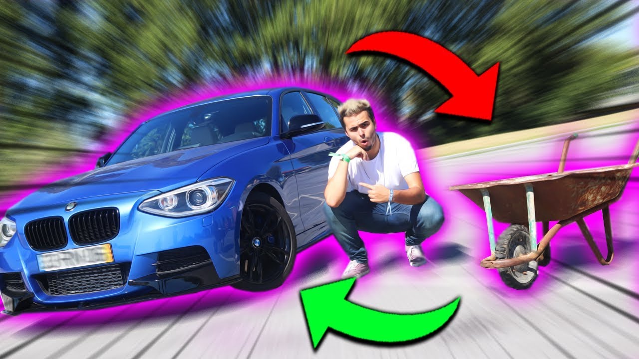 TROQUEI O MEU CARRINHO DE MÃO POR UM SUPER CARRO