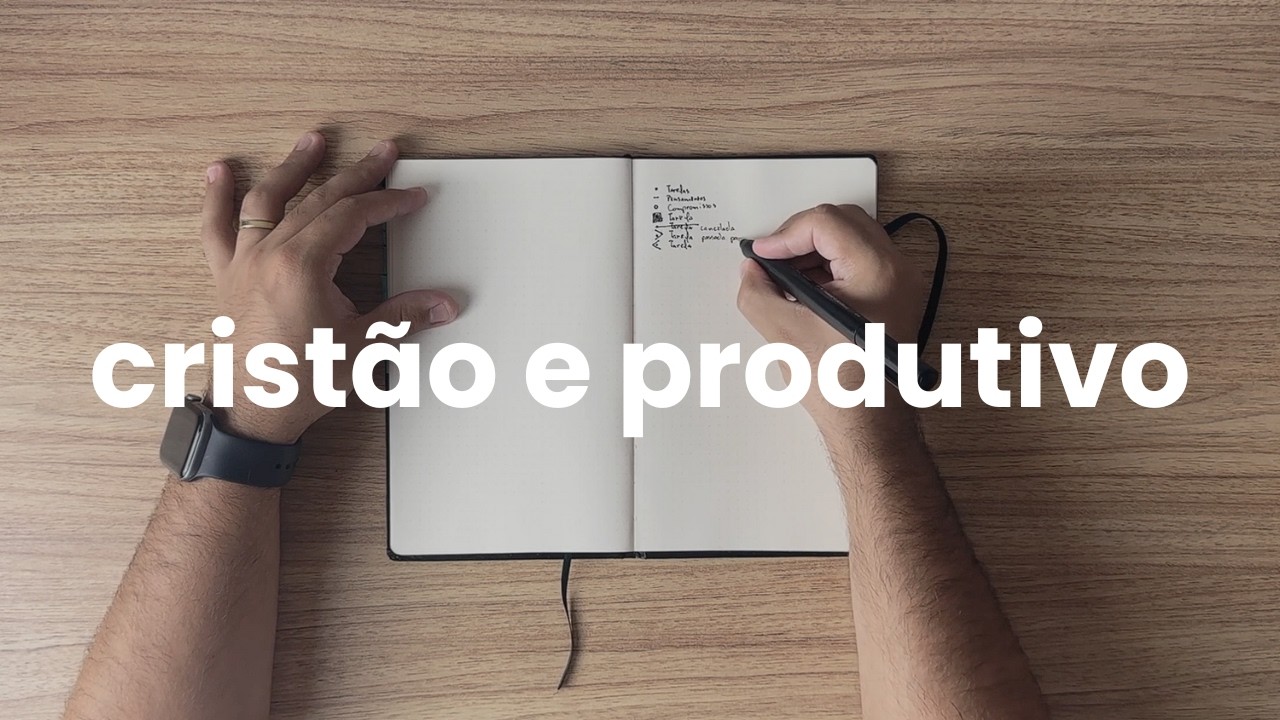 Bullet Journal: COMO UM JOVEM CRENTE SE ORGANIZA