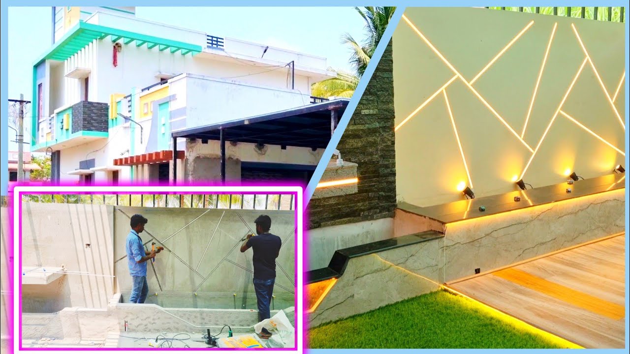How to install LED strip light on wall