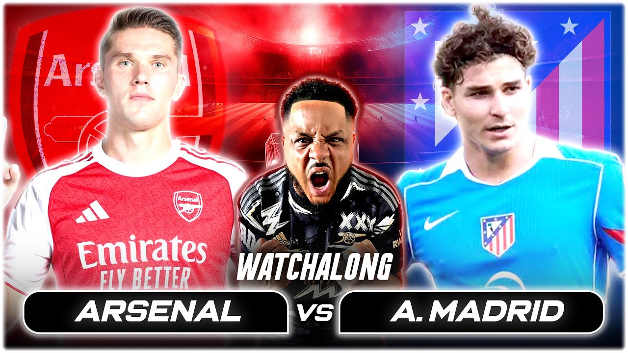 Arsenal 4-0 Atletico Madrid | UEFA Champions League | Watchalong W/ Troopz