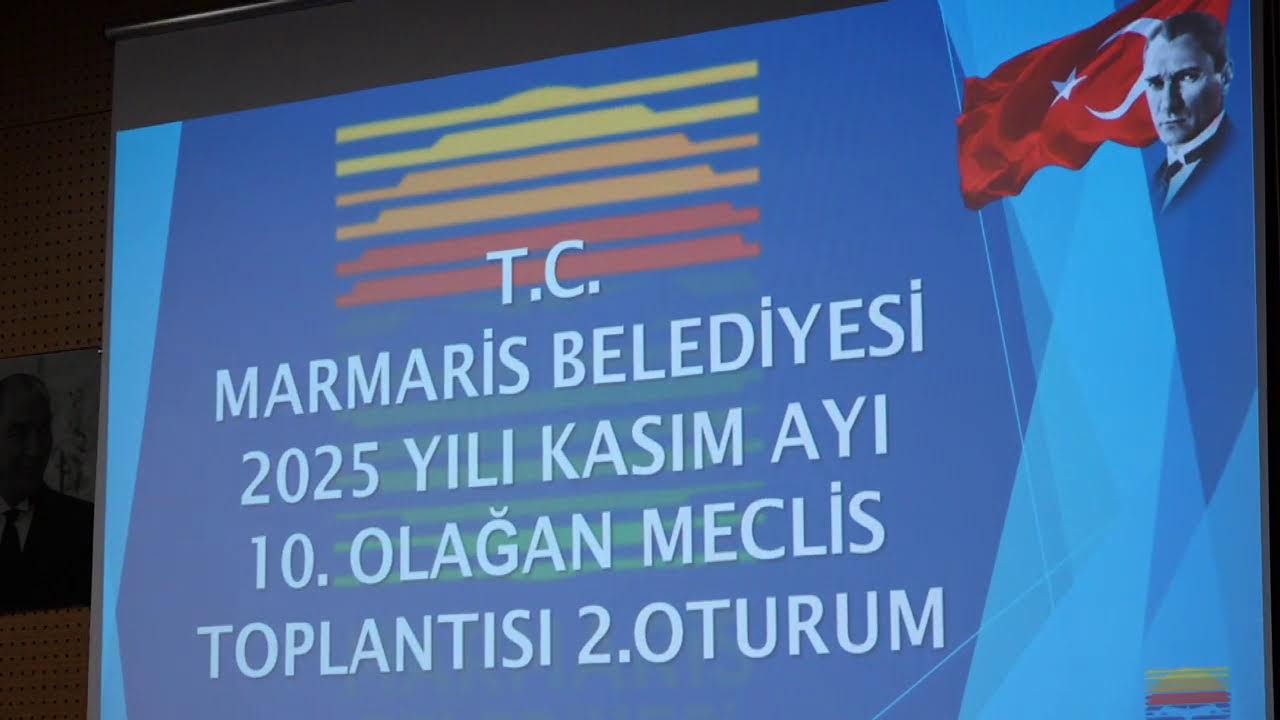 2025 YILI KASIM AYI 10. OLAĞAN MECLİS TOPLANTISI 2.OTURUMU