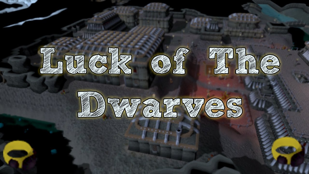 [Runescape] Luck rework - Testing Luck of The Dwarves (+ surprise T5 ring?!)