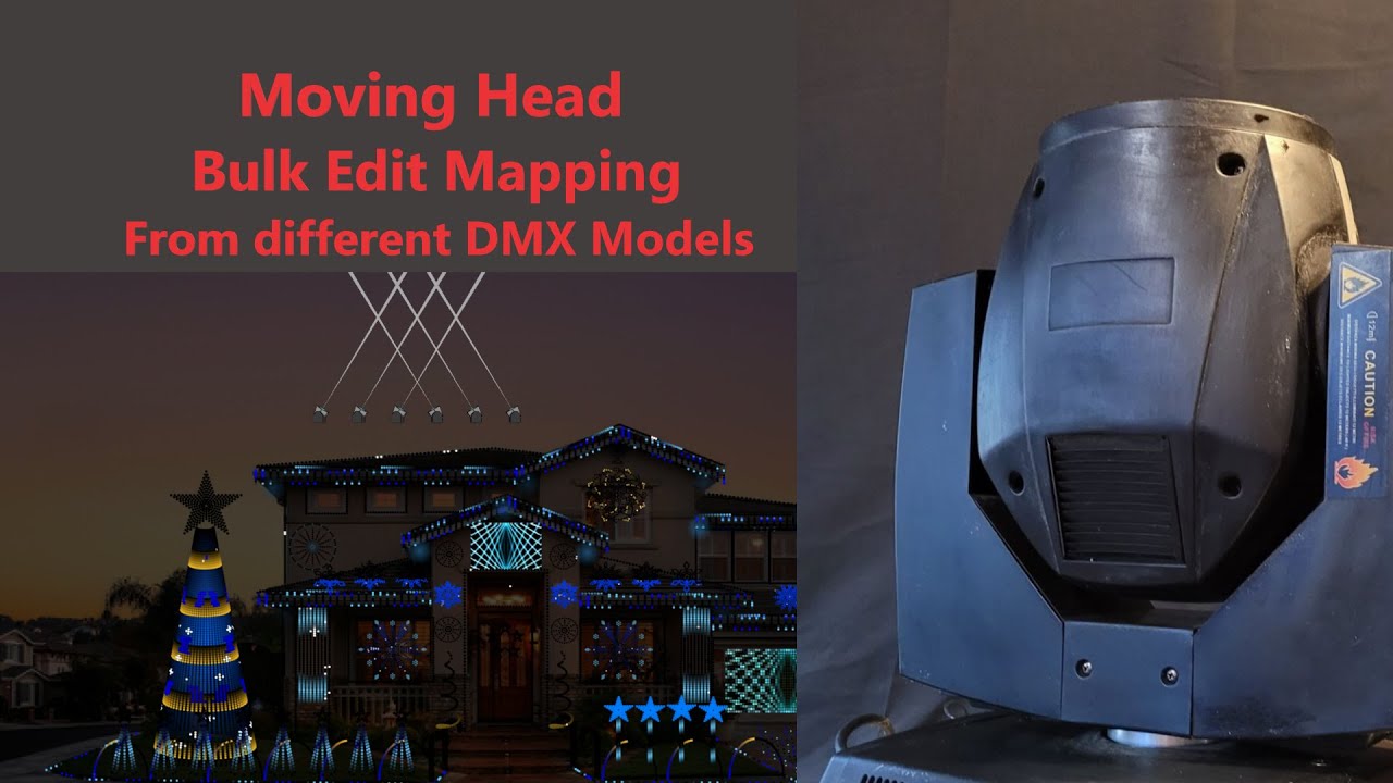 Mapping Moving Heads from PPD Pro Layout