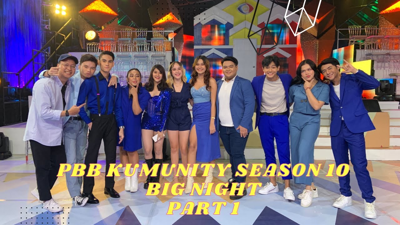 PBB KUMUNITY SEASON 10 BIG NIGHT GANAPS! | Part 1