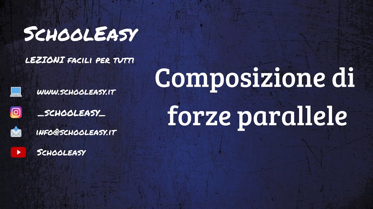 Composizione di forze parallele