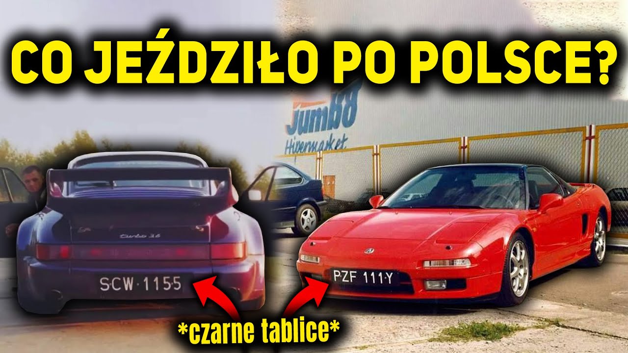 SUPERSAMOCHODY W POLSCE W LATACH 90'