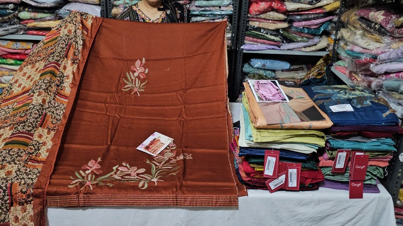 Ganga Brand Or Omtex Brand कलेक्शन नहीं देखा तो फिर क्या ही देखा || Ramtex Suits || 7404615590 || 