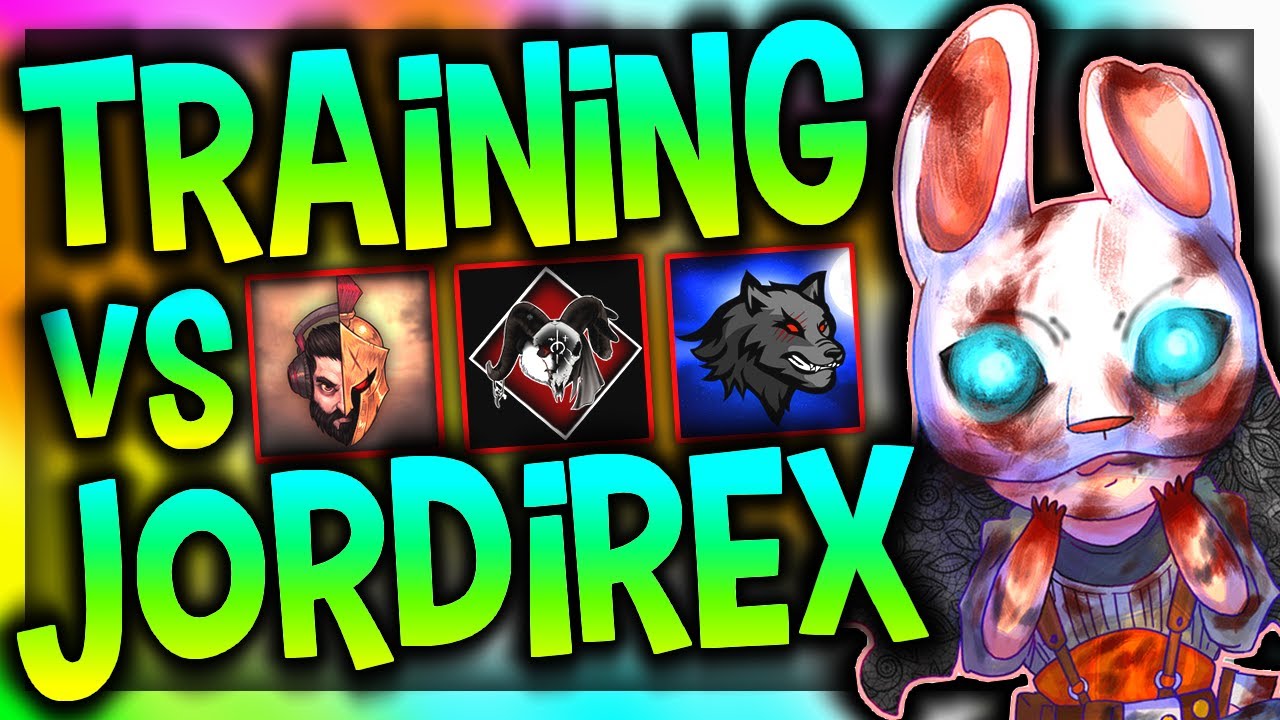 TRYHARD TRAINNING VS JORDIREX BEST EU HUNTRESS (Ft. Kura, Slavick, Exlelite)  - DEAD BY DAYLIGHT