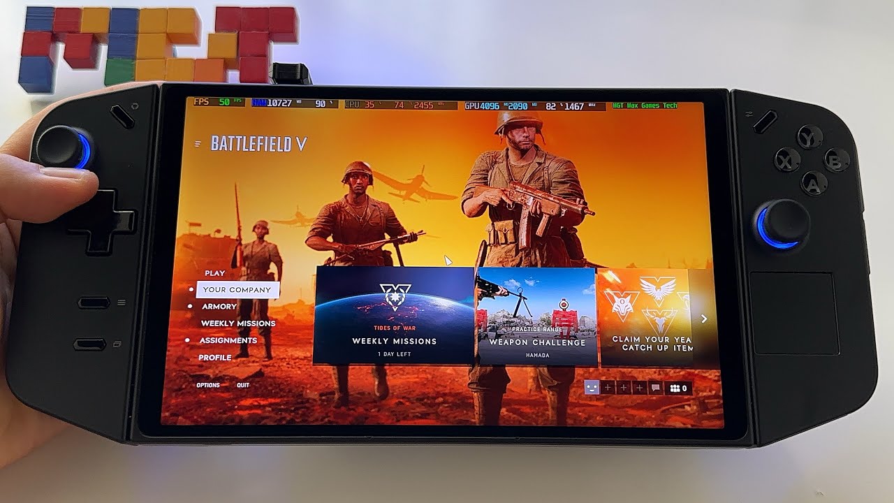 Battlefield V  | Lenovo Legion GO handheld gameplay
