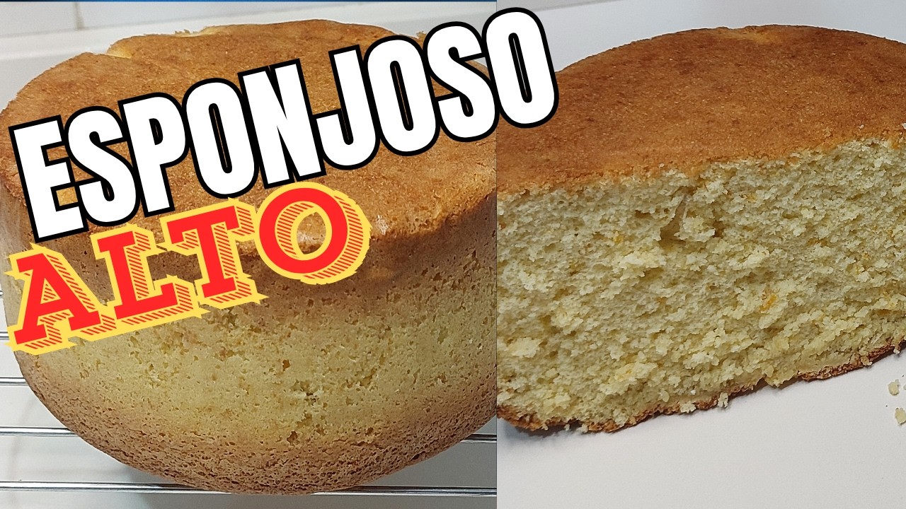 El bizcocho que sirve para todo, no se rompe, resistente para rellenos #bizcochotodoterreno #recetas