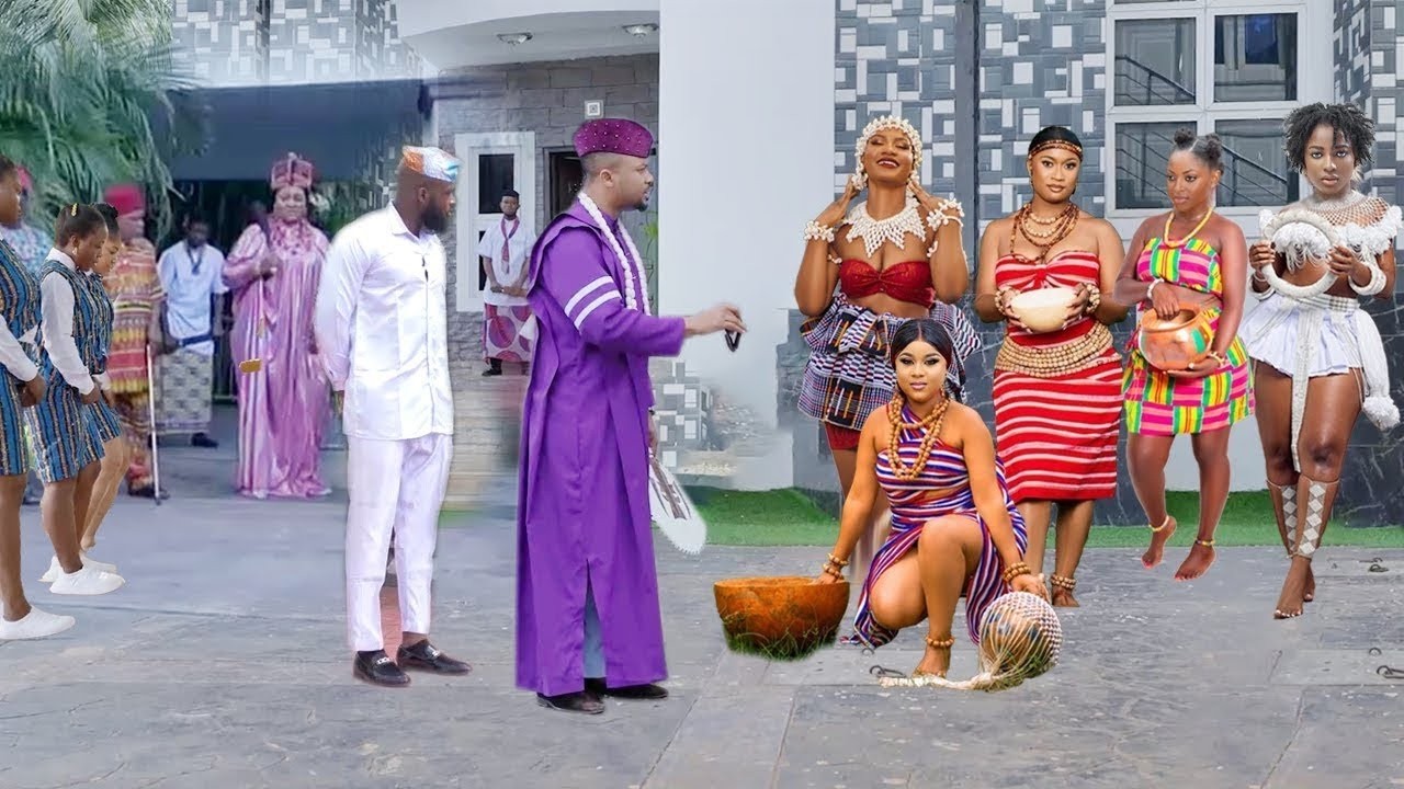 Princesses Competed for Love but the Princes Married the Least Expected women - Nollywood Drama