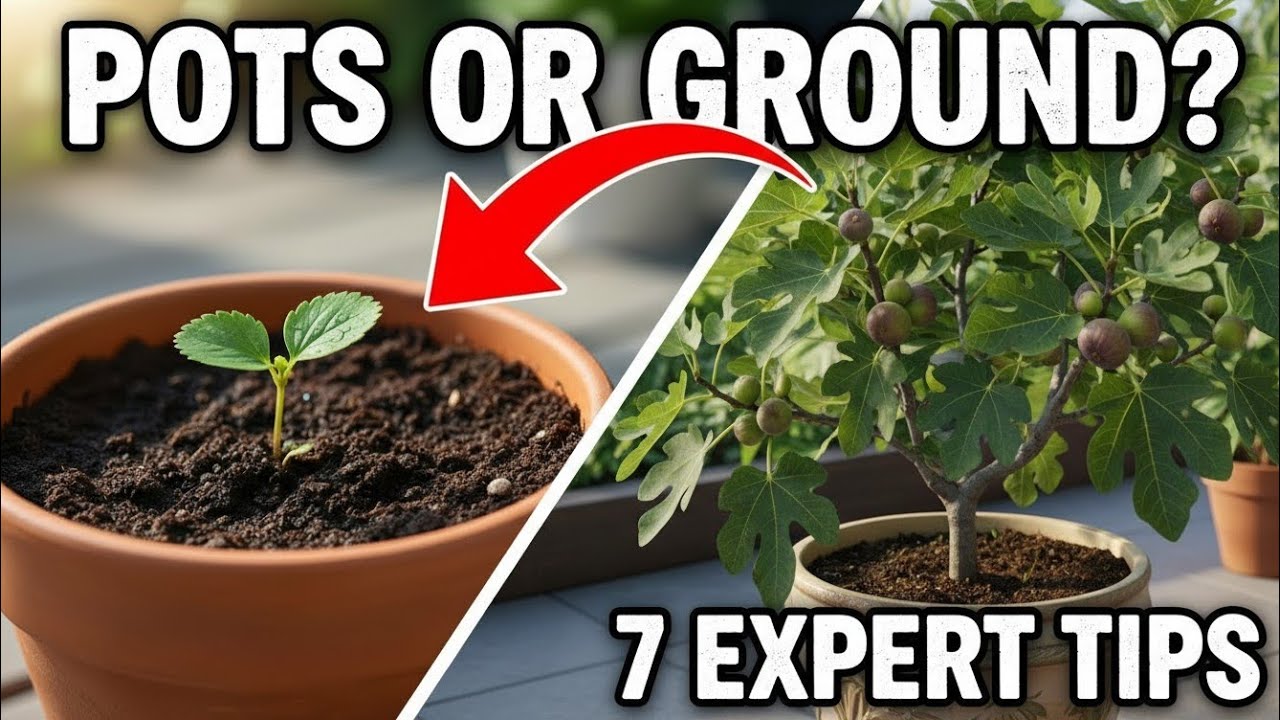 7 Expert Tips to Grow Fig Trees in Pots vs Ground