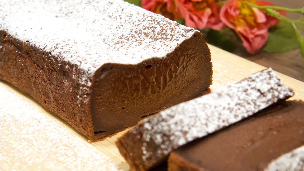 【生クリーム無し・泡立て不要】濃厚ガトーショコラの作り方＊Gateau chocolat【簡単レシピ】