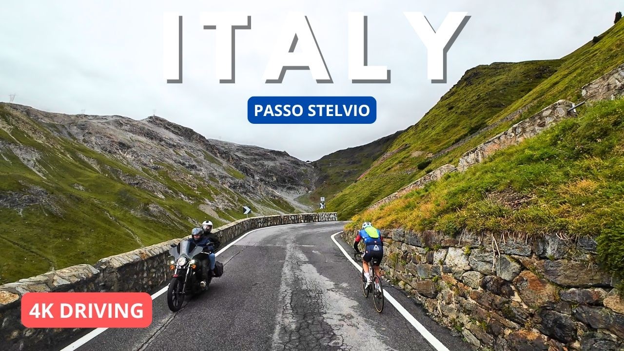 Scenic Summer Drive on Passo Stelvio: August Adventure in the Alps