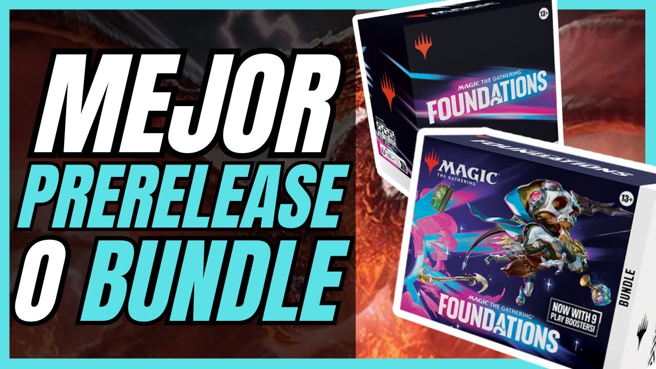 Estás expansión es 😱 . PRERELEASE vs BUNDLE de #fundations | Magic: The Gathering