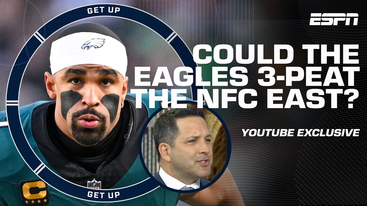 Can the Eagles make history & THREE-PEAT the NFC East? 🍿 | Get Up YouTube Exclusive