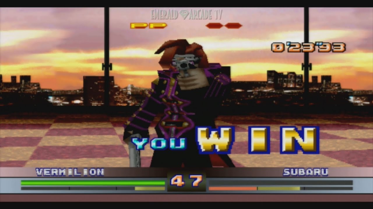 Toshinden 4 - Vermilion Time Attack Playthrough
