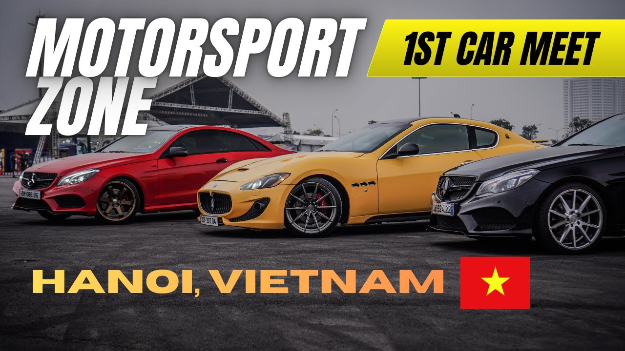 Vietnam Car Scene is NO JOKE! Hanoi’s First Official Motorsport Zone Car Meet! 🇻🇳