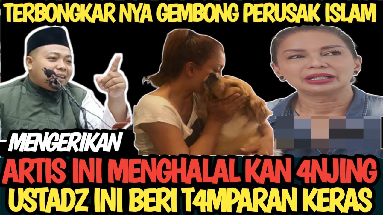 VIRAL, ARTIS INI MENGHALAL KAN 4NJ!NG , USTADZ INI LANGSUNG BERI T4MP4RAN KERAS