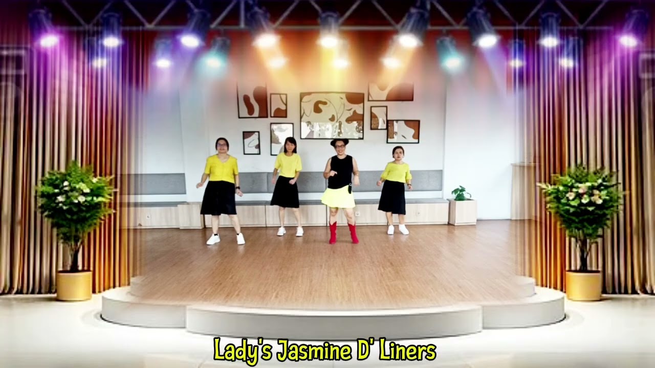 Dunia Belum Kiamat Line Dance Lovers @AxNorton  @shantydimas (ALL INA)#highbeginnerphrased#