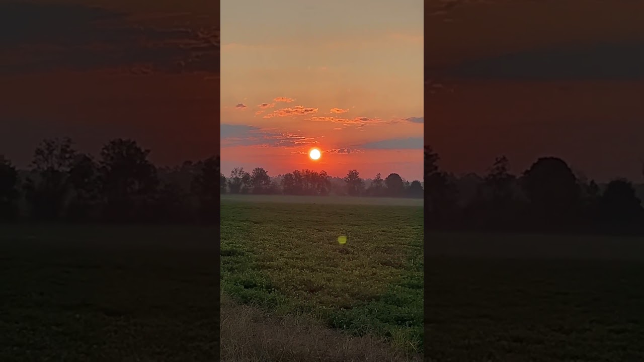 Прекрасный восход солнца
