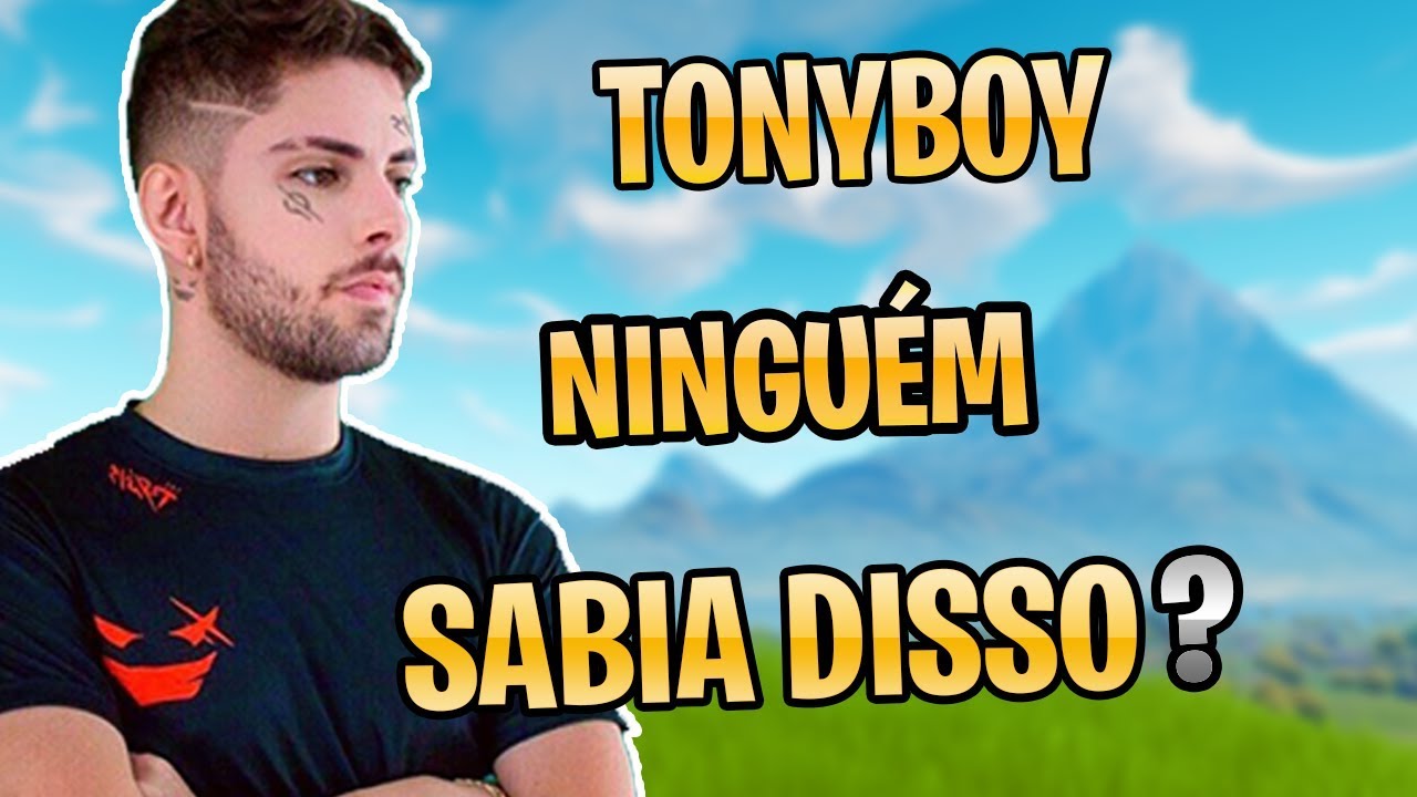 ENTENDA POR QUE TONYBOY FOI CONSIDERADO O MELHOR PLAYER - FORTNITE