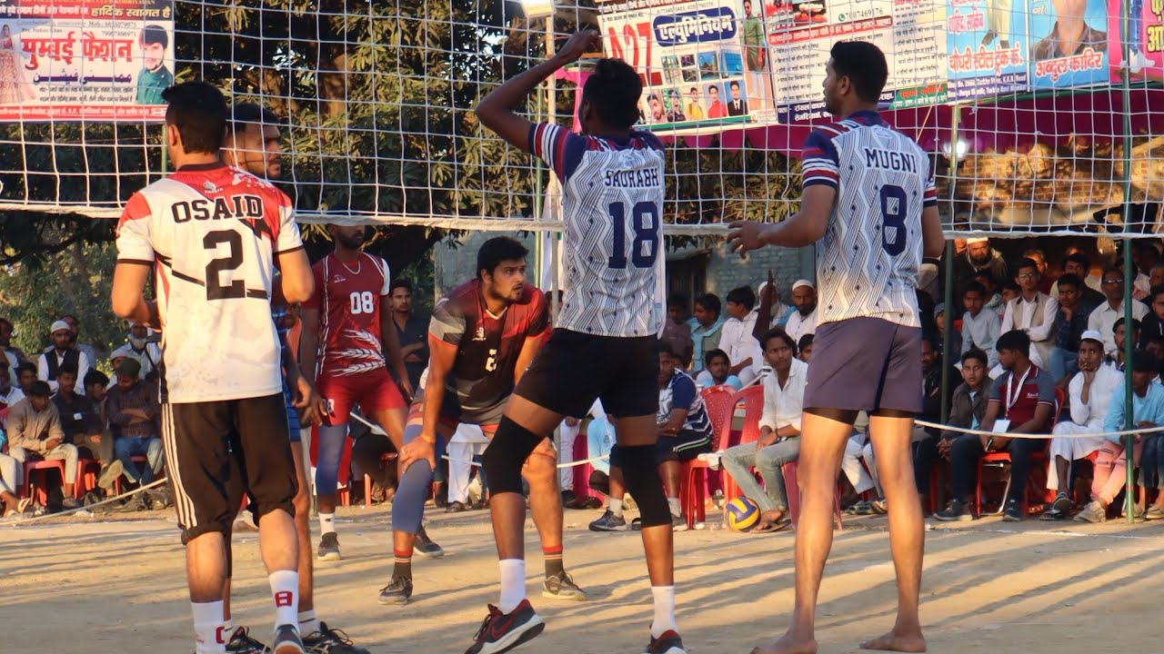 Saeed Alam live Semifinal Match Vs Alham and company Asmar Sports club Volleyball match