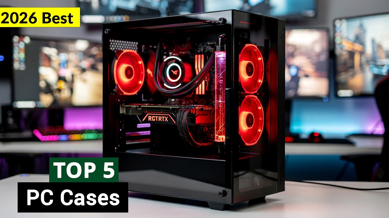 Top 5 Best PC Cases in 2026 (For Every Budget!)