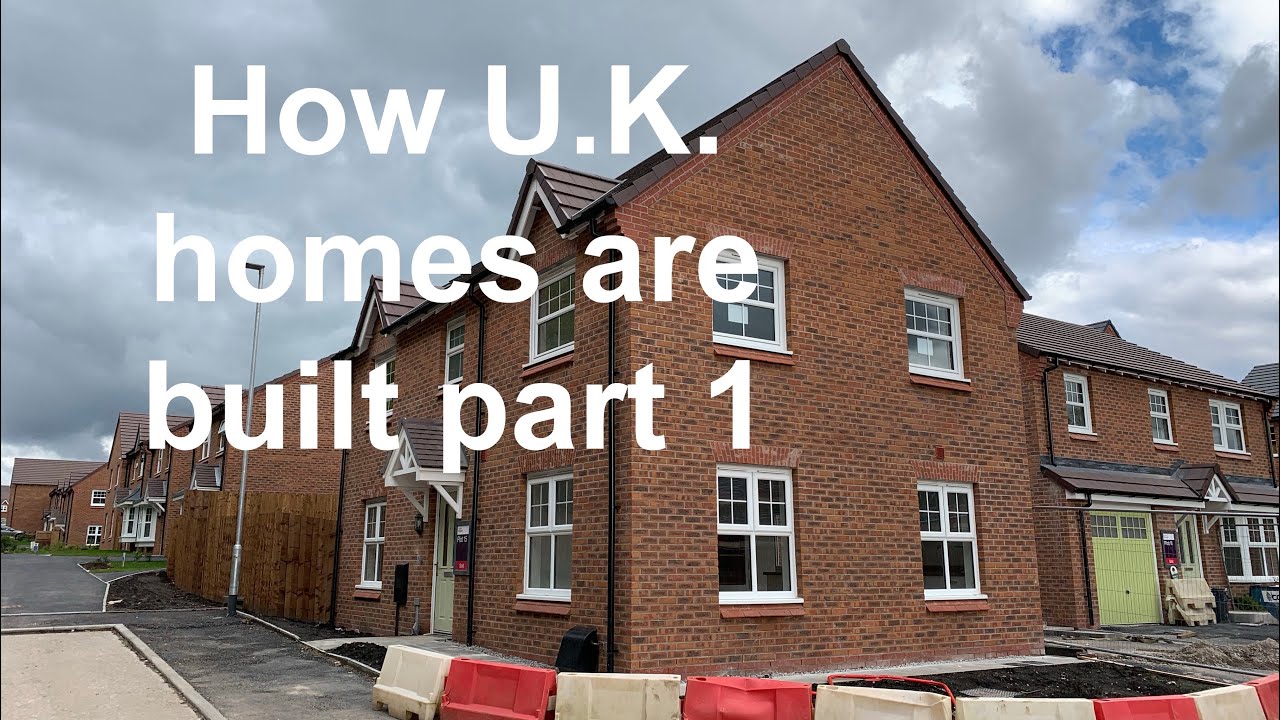 HOW UK HOMES ARE BUILT IN 2020 PART 1. Looking at how a timber frame house is built start to finish