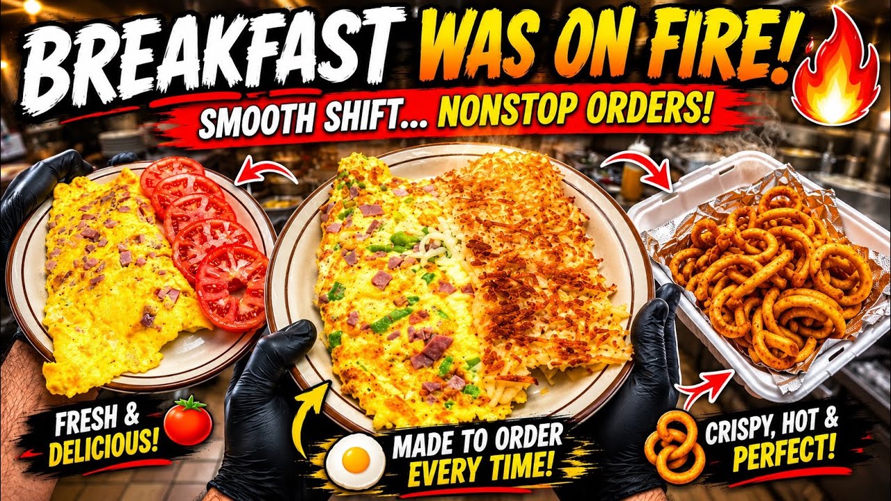 POV : Breakfast Started Slow&hellip; Then It Never Stopped! 🔥🍳