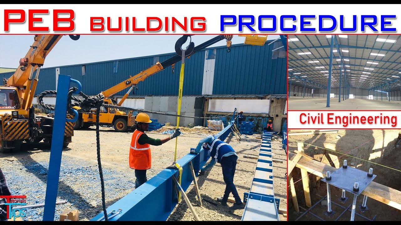 PEB Building Procedure Step by Step | Steel Structure Construction Procedure