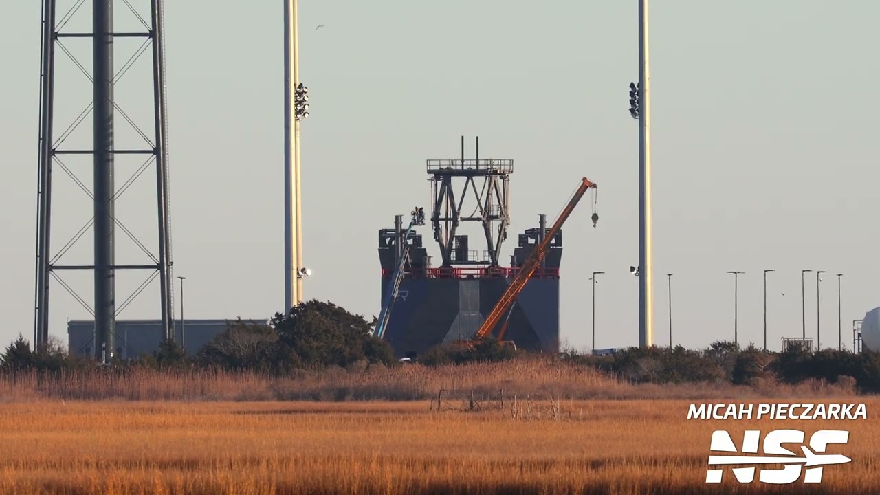 Holiday Week Activity at Neutron LC-3 | Test Stand Work Continues