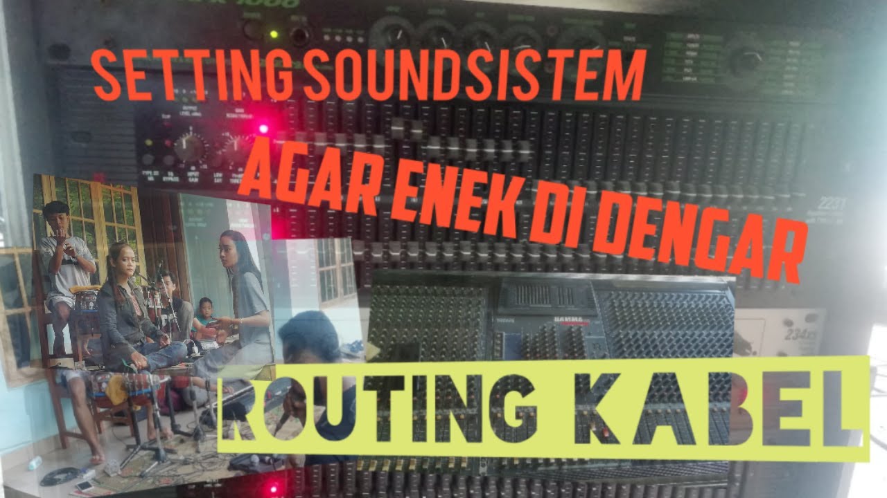 Untuk Operator Soundsystem pemula