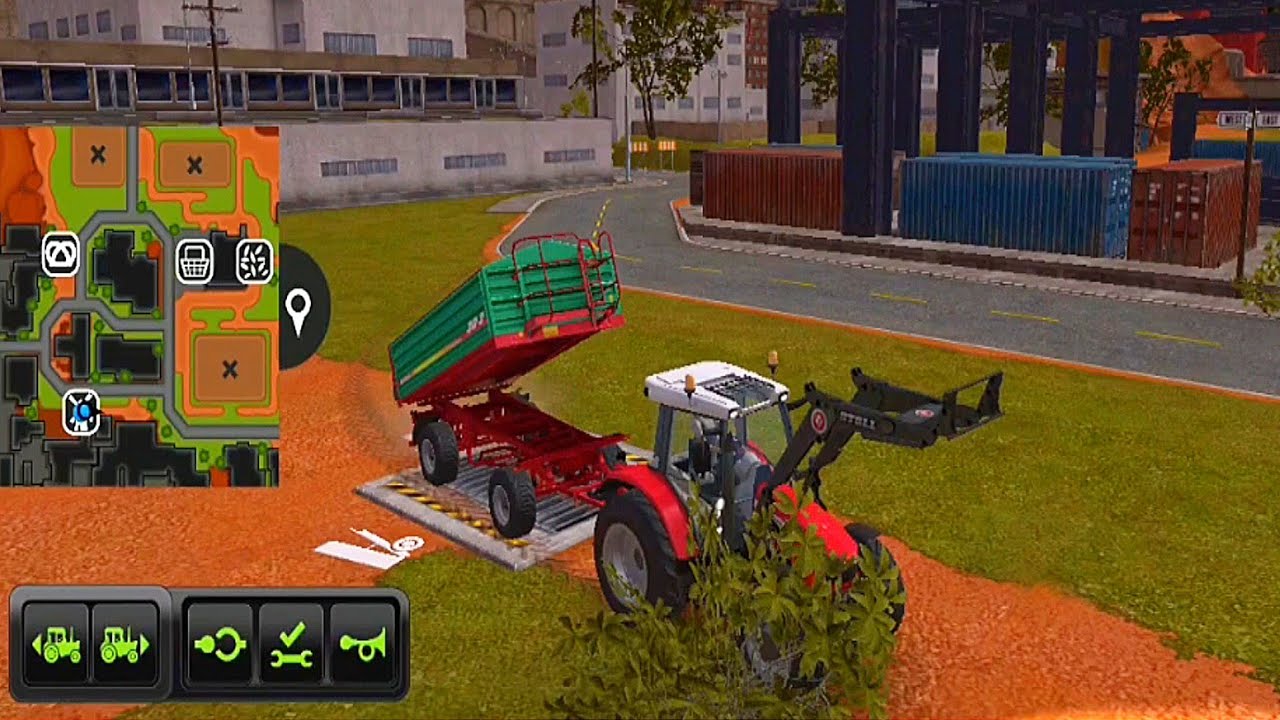 Farming Simulator 18 - Crops Harvest and Sell - fs 18 Android Gameplay